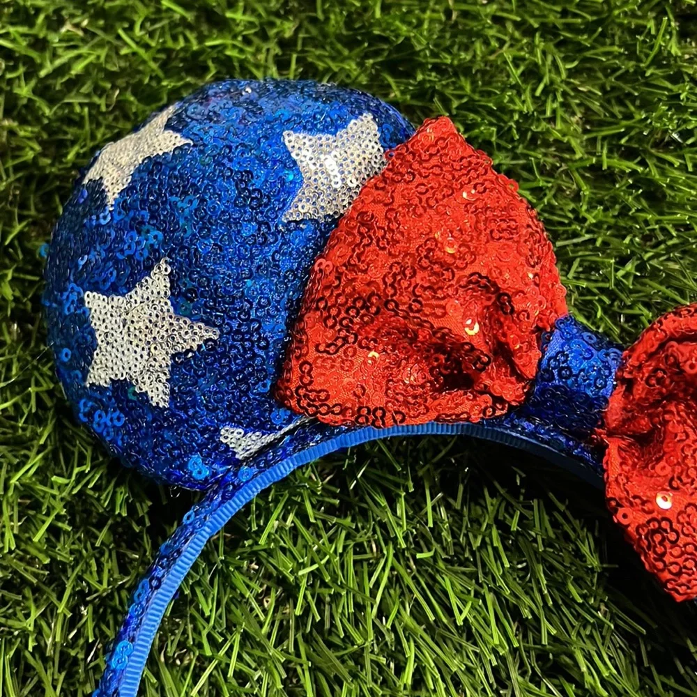 Disney Minnie Mouse Ears - Patriotic
